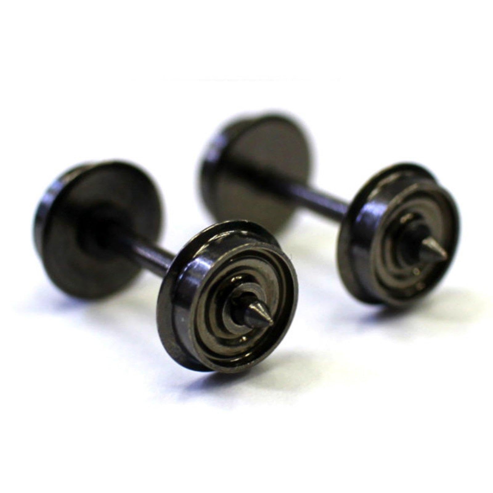 SECRET DESIRE 2 Pieces HO Scale Wheel Universal Power DC All-Purpose:87 Train Wheel Replacement Model Train Part Scale Metal Wheels for Model Railway, Hobby Repair S 81728 Dc-image-32