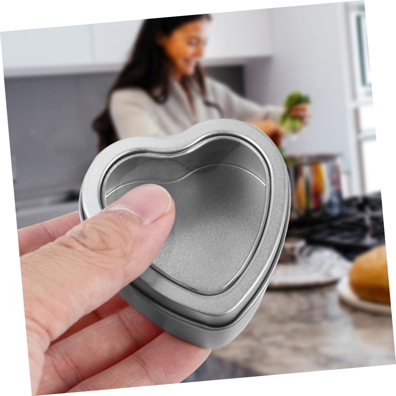 25pezzi Scatole per Caramelle di Forma di Cuore Contenitori per Biscotti Scatole Regalo per Matrimonio e Feste per San Natale e Regali di Compleanno