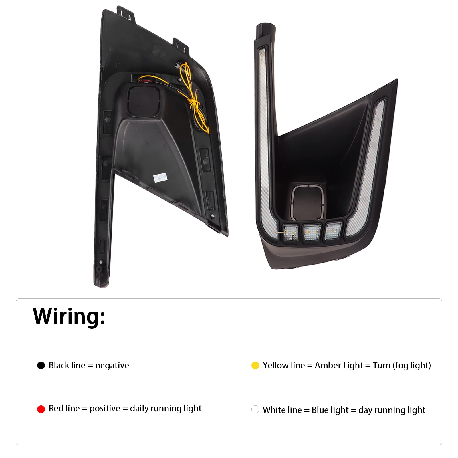 Amazon | LEDフォグランプ、高輝度省エネ防塵デイタイムランニング 
