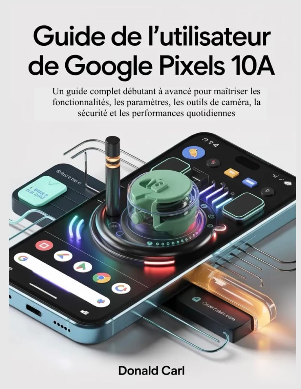 GUIDE DE L'UTILISATEUR DE GOOGLE PIXELS 10a: Un guide complet débutant à avancé pour maîtriser les fonctionnalités, les paramètres, les outils de caméra, la sécurité et les performances quotidiennes