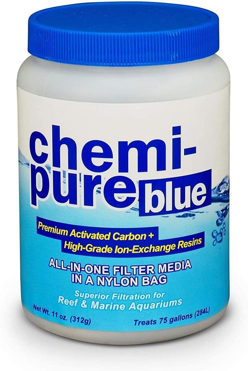 Boyd Enterprises Chemi Pure Aquarium Filtration Media, 5.5 Ounce, Blue (5.5 oz) 3 Pack