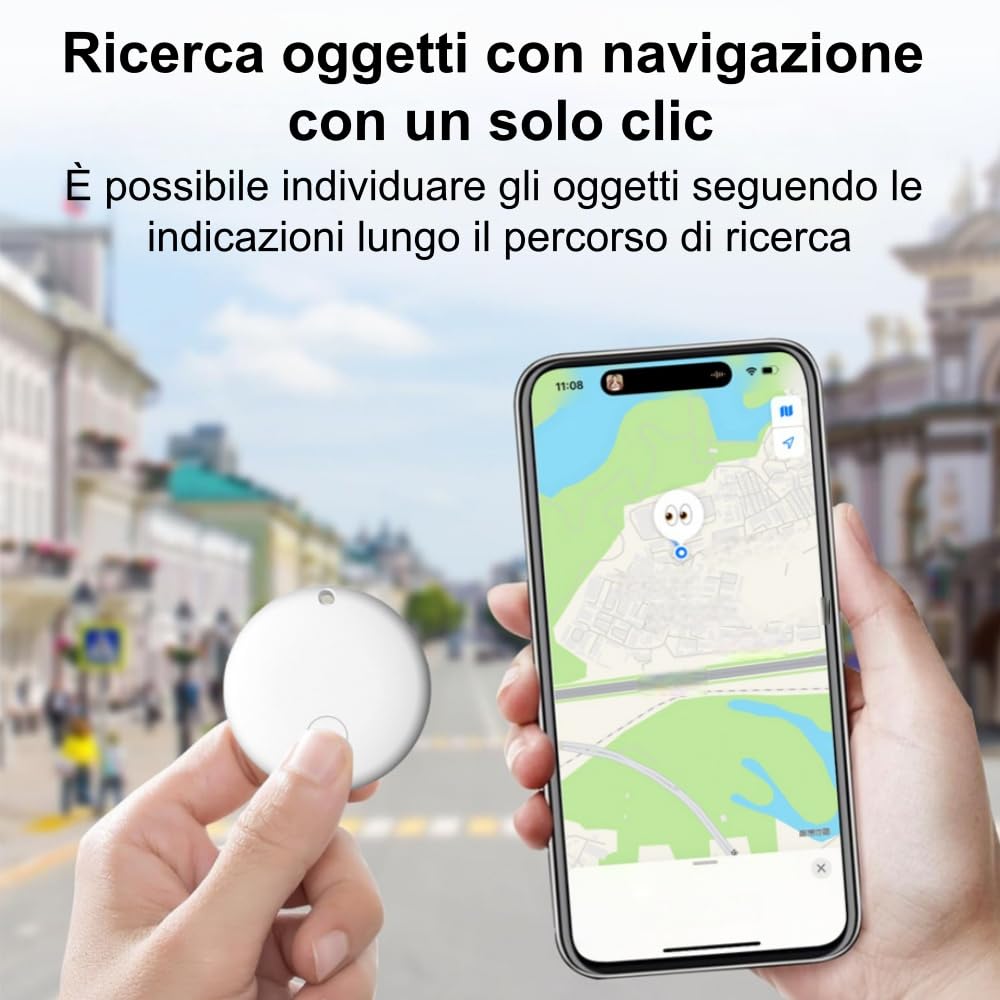 Volovivo Localizzatore Bluetooth- Trova Chiavi, Bagagli & Portafogli, Posizionamento Preciso