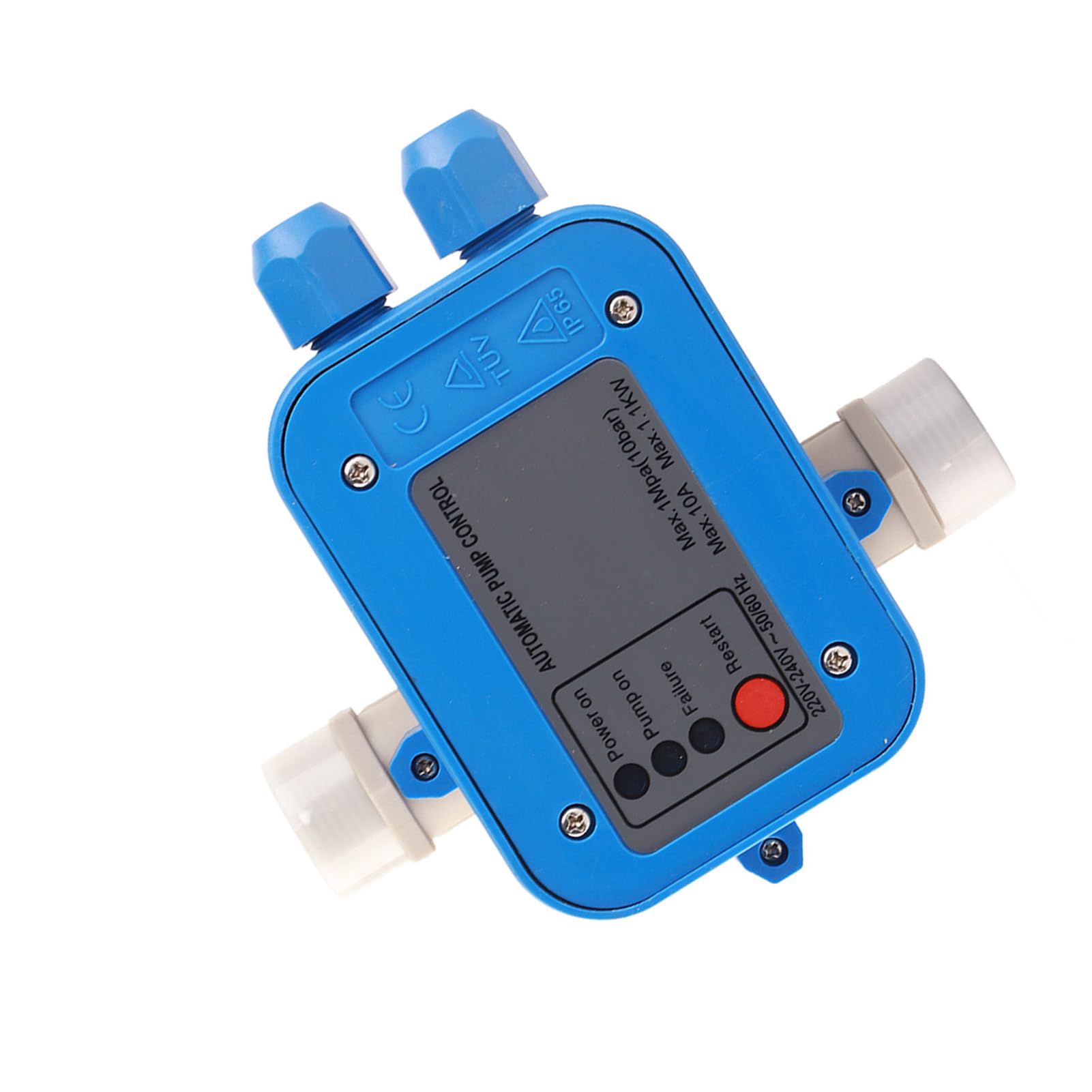 Pressostato Automatico per Pompa Acqua, 1,1 KW, Regolatore Automatico con Controllo Pressione Costante per Pompe Elettriche