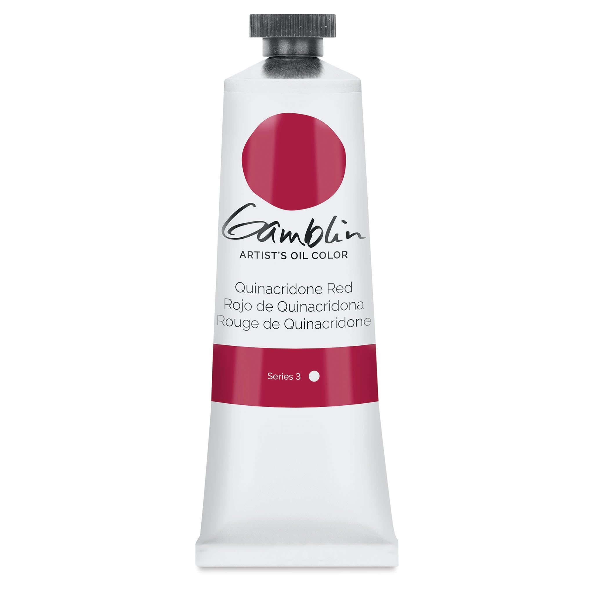 Gamblin Red : Artist Oil Paint : 37Ml : Quinacridone