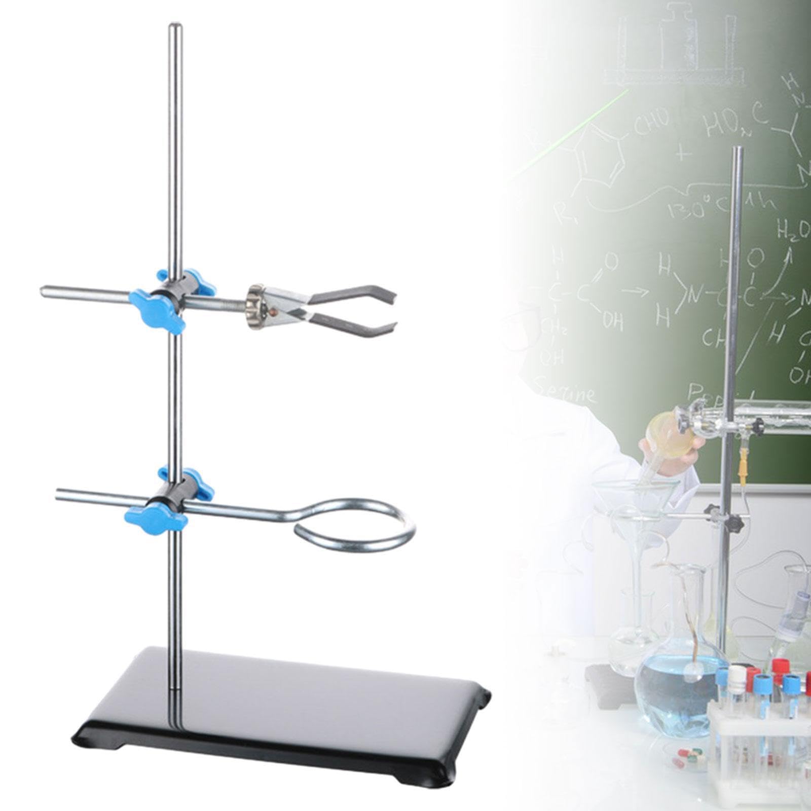 Soporte de Hierro para Laboratorio 30cm Kit Educativo Científico