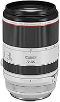 Canon RF 70-200mm f/2.8 L IS USM Lens: Lightweight Telephoto Zoom for EOS R Mirrorless, 5-Stop IS, Sports & Wildlife Photography, White