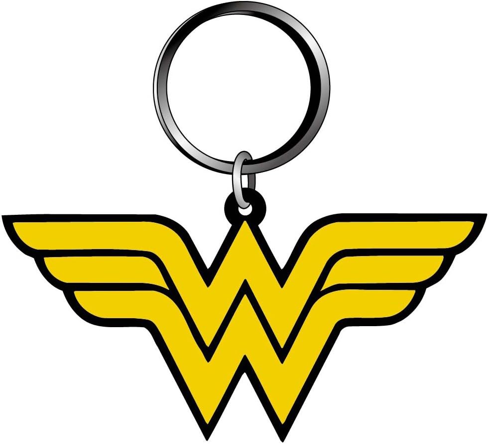 DC Novelty Key Ring, Multi Color : Clothing, Shoes & Jewelry