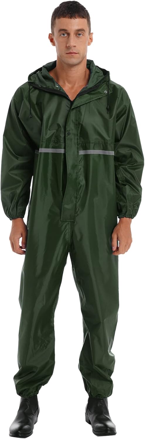 Unisex Men One Piece Hooded Waterproof Coveralls Liberia Ubuy
