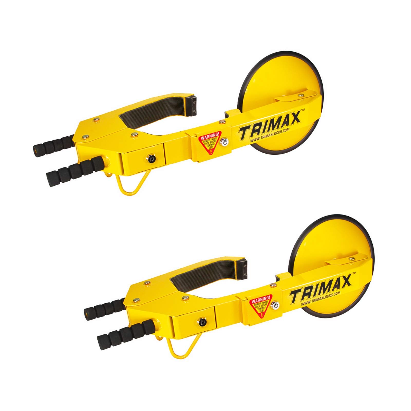 Amazon.com: Trimax TWL100 Pair of Adjustable Wheel Locks : Automotive