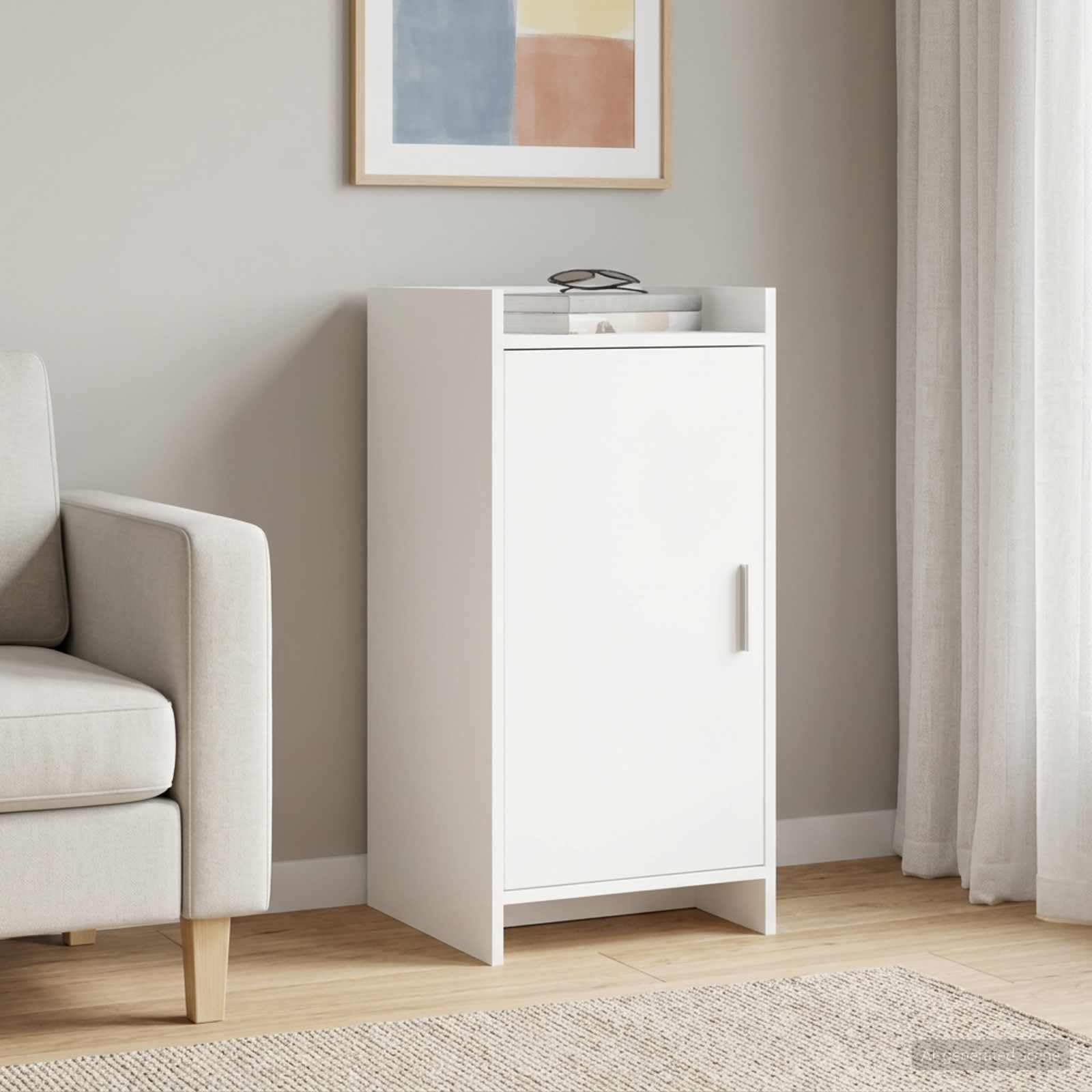 vidaXL Sideboard Weiß 40 x 36 x 80 cm Holzwerkstoff