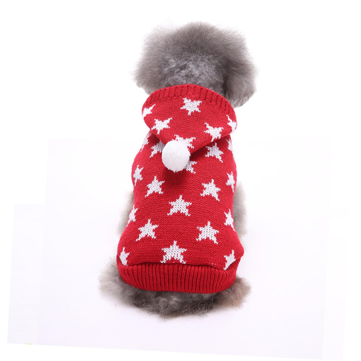 BESPORTBLE 3 Pz Vestiti per Animali Domestici di Natale Canna Maglione per Cuccioli Cappotto Invernale per Cani Maglioni Natalizi Maglione per Cani da Compagnia per Animali