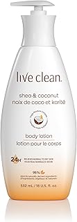 Live Clean Loción corporal hidratante de kari...