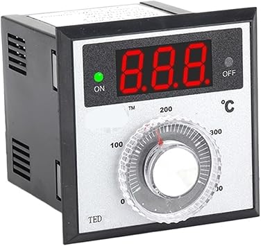 Digital Thermostat Power Supply Temperature Controller TED 72 * 72mm K J PT100 Type AC220V 110V 24V 380V Spherical 0-100 300 400 600 DegreesJ 0-400,380V