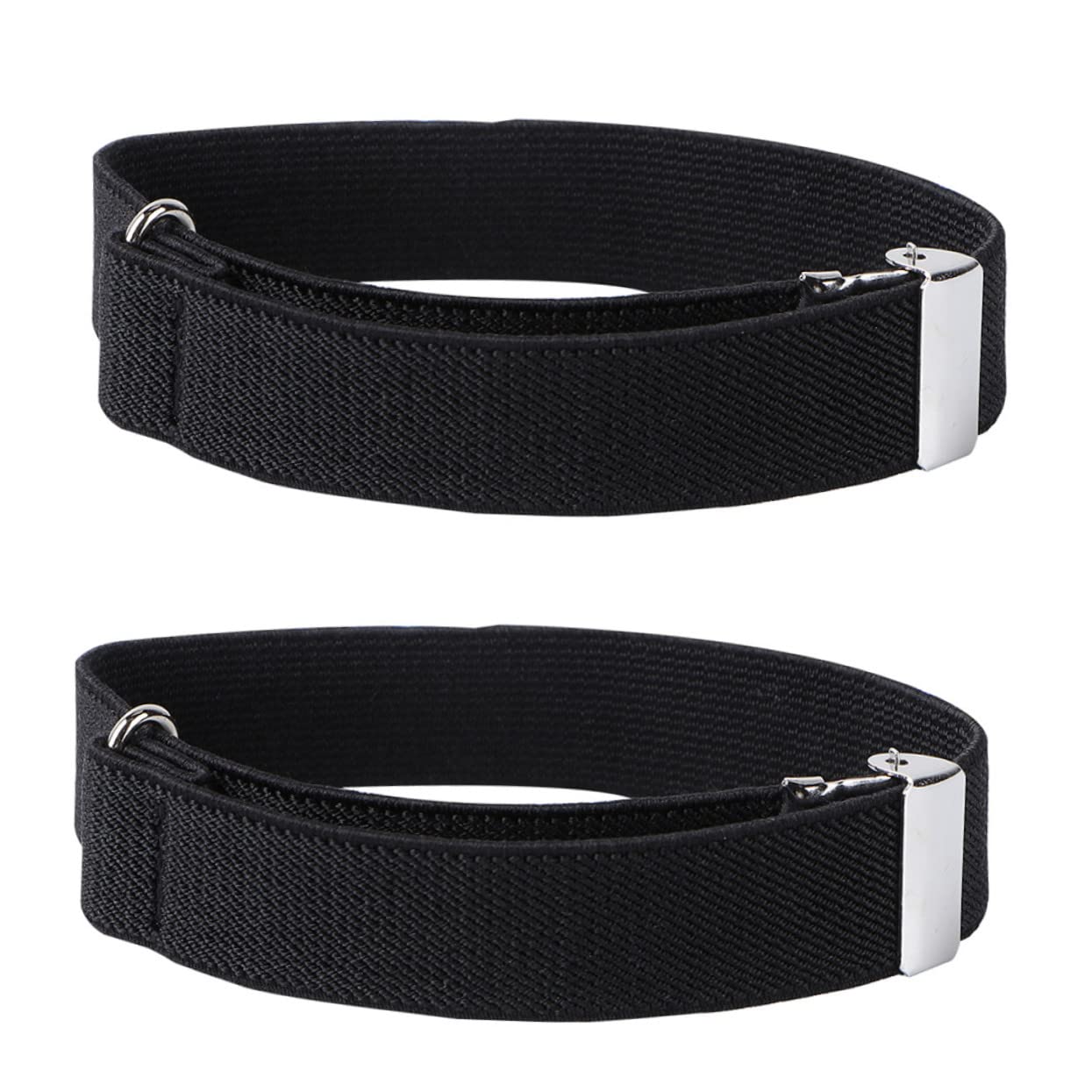 COLLBATH Protective Sleeves for Arms Elastic Arm Band Adjustable Garters for Shirts