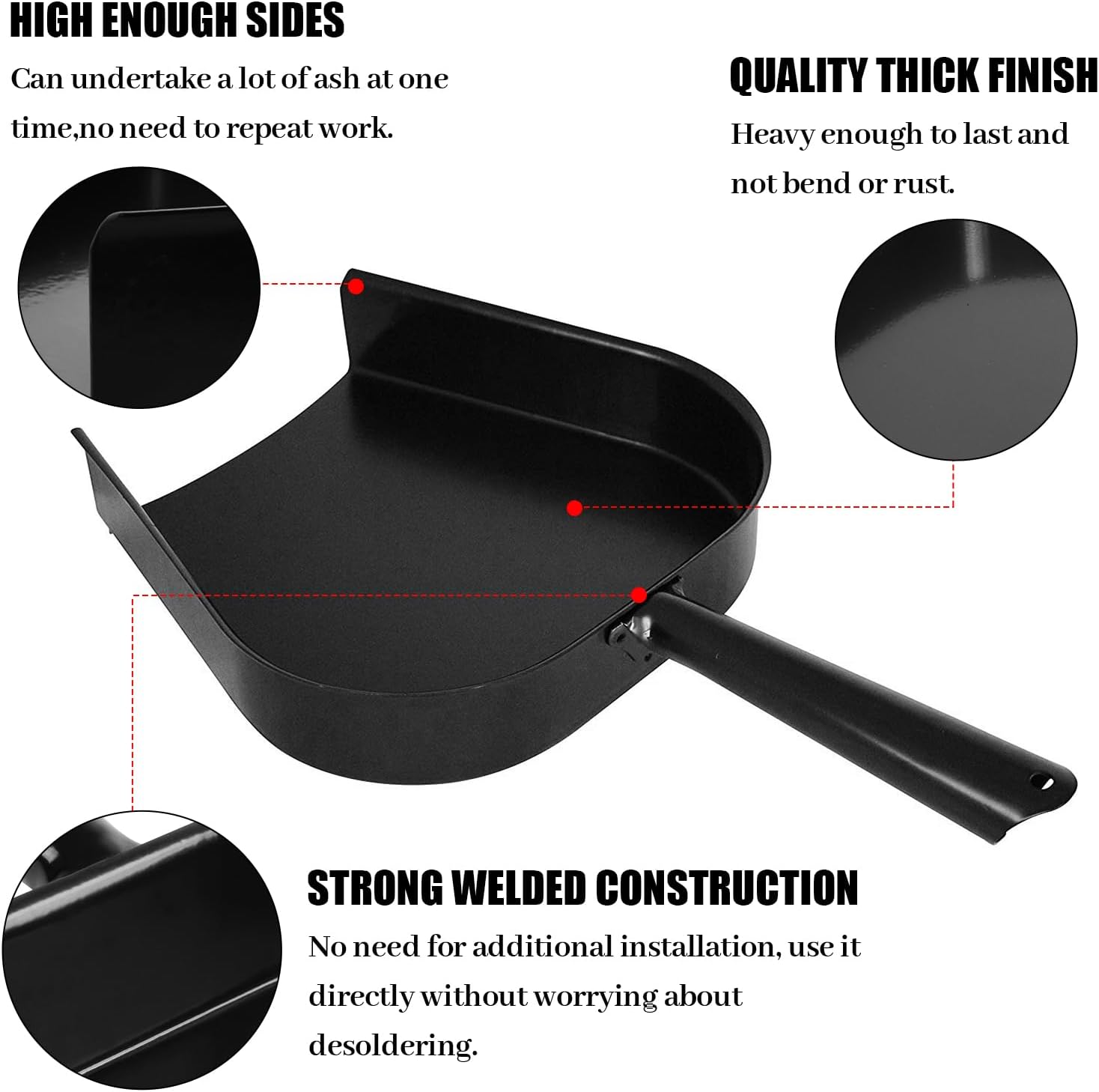 Dracarys Stainless Steel Ash Pan Big Green Egg Accessories Ash Tool for BGE Primo and Other Charcoal Kamado Stove(at+AP+GG)