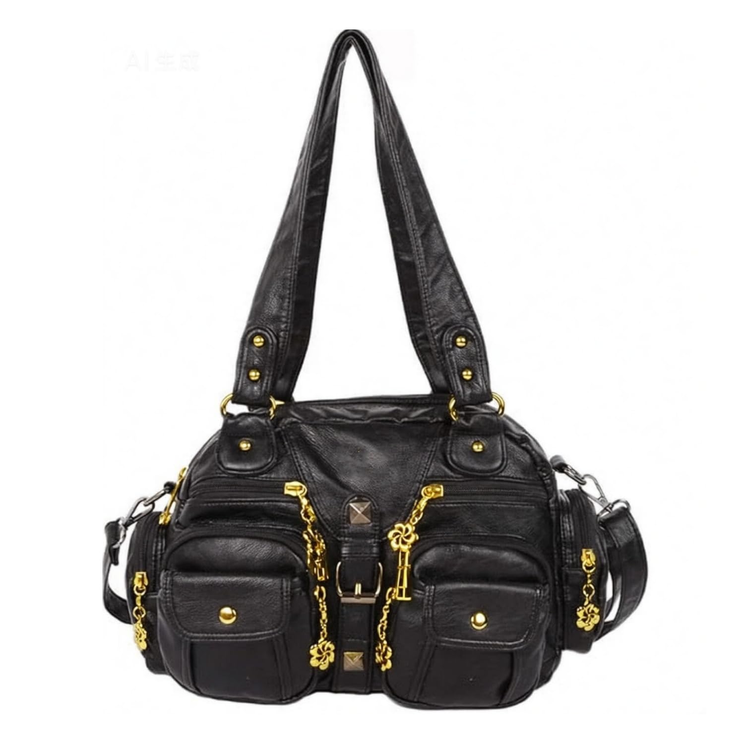 Nuova moda Borse a tracolla da donna a tracolla multitasche vintage da donna