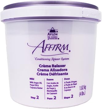 Affirm Conditioning Creme Relaxer Mild by Avlon for Unisex - 4 lb Relaxer