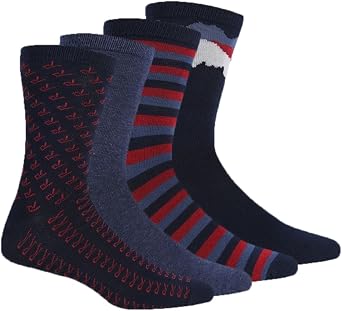 Regatta Mens Lifestyle Socks Pack of 4 7, 9 Dark Denim