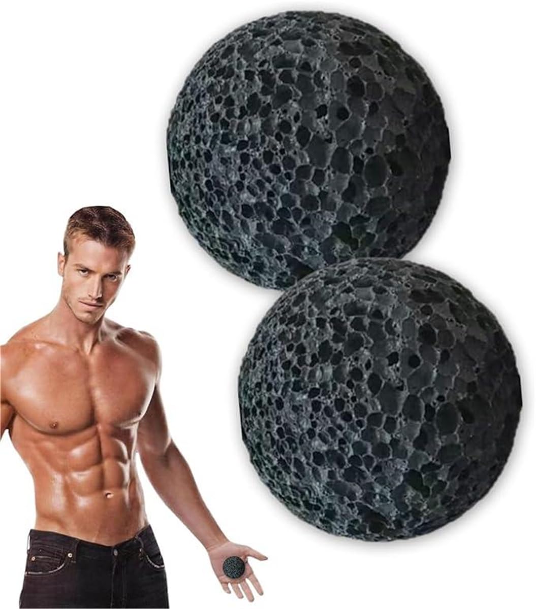 Callus Ball for Hand – Hand Grip Strengthener, Skin Conditioning Callus Building Grip Training Fidgets, Improve Hand Dryness and Friction, Ideal for Rock Climbing, Outdoor Activities (2 Pcs)