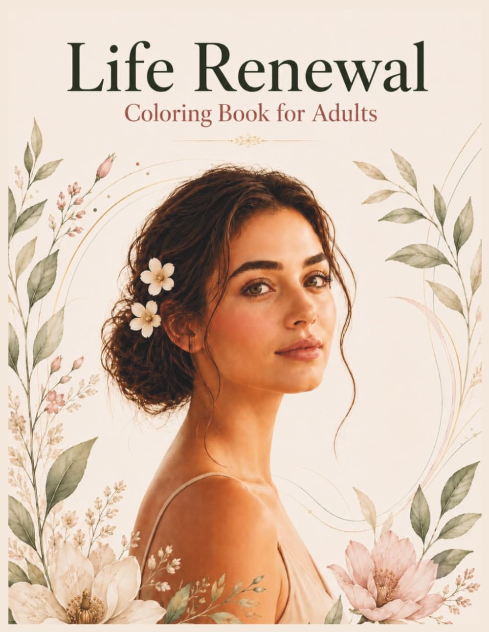 Life Renewal Coloring Book for Adults: A Therapeutic Coloring Book for Women to Embrace New Beginnings, Gentle Healing, Inner Peace, and Emotional Renewal