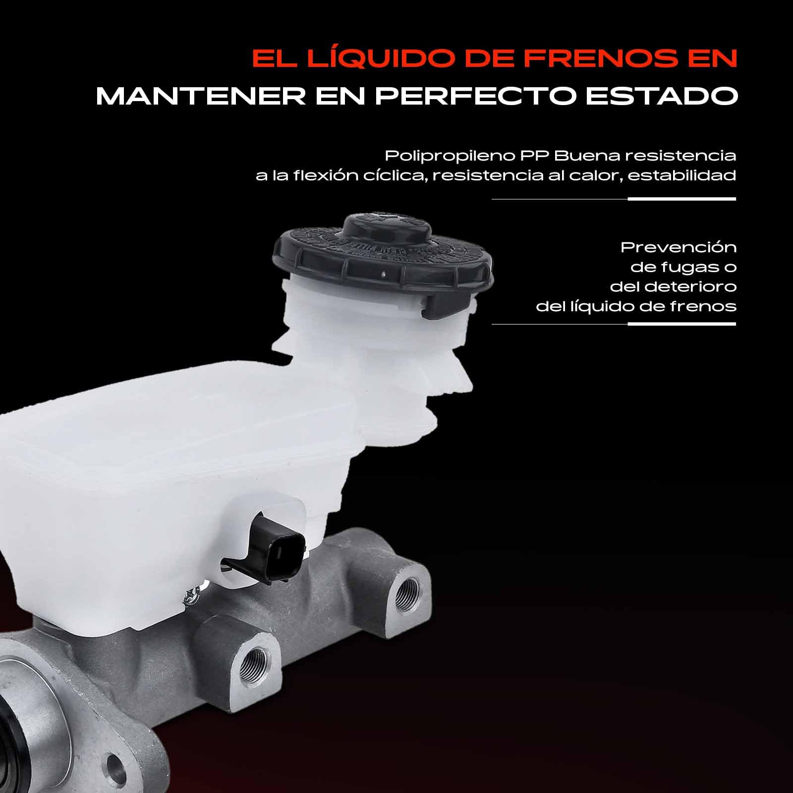 Frankberg Cilindro maestro de freno cilindro de freno con depósito | 46100S9AA62; Compatible con: CR-V II RD