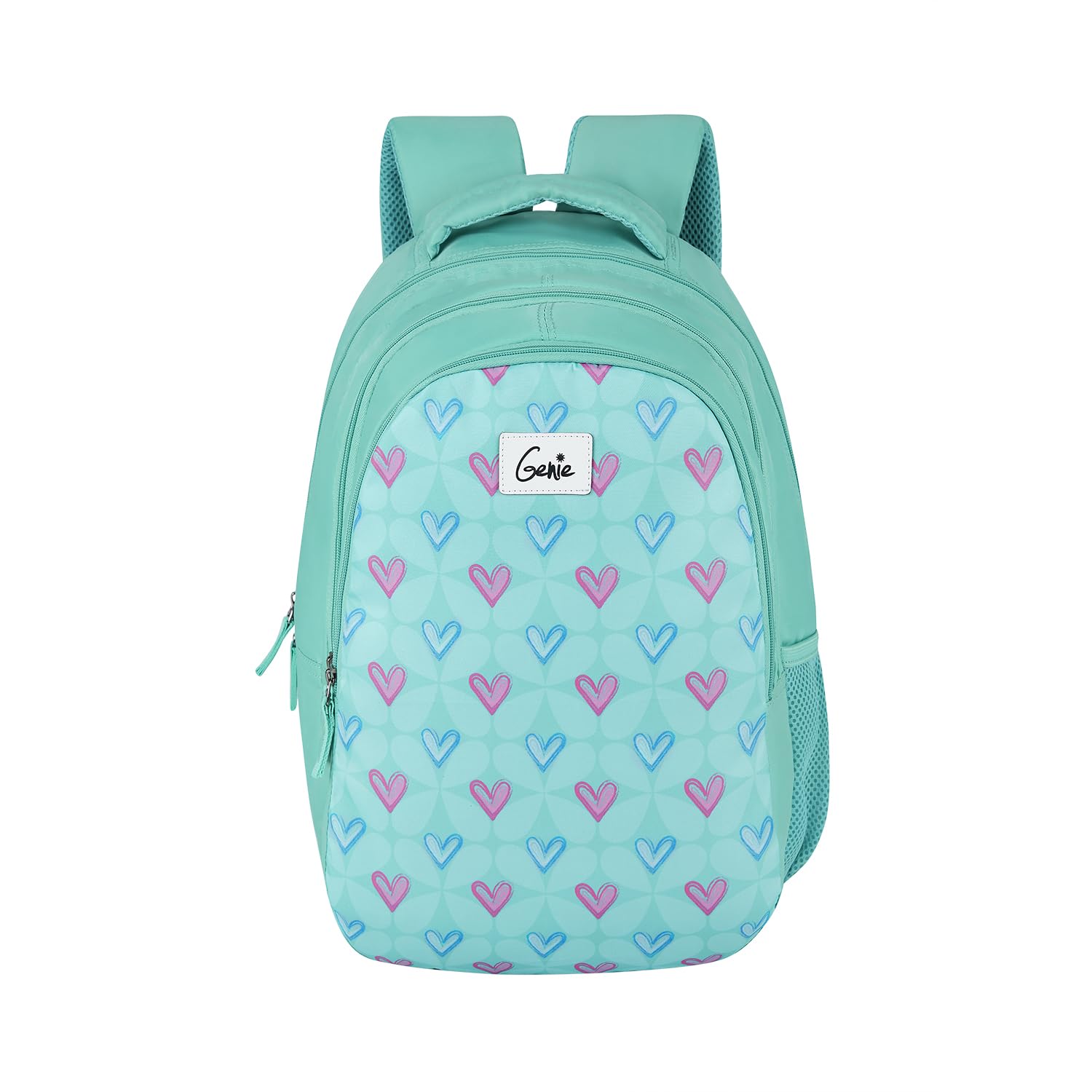 Love Laptop Backpack for Women, 3 Compartments, Stylish and Trendy College Bags for Girls, Water Resistant and Lightweight Bags for Office and Travelling Purpose, 27 litres, Blue-image-23