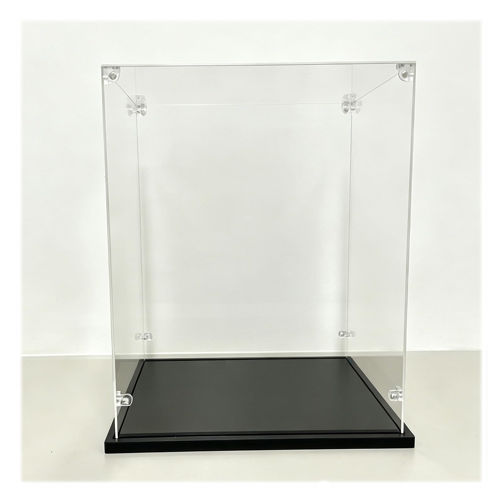 Stackable Acrylic Action Figure Display Box 4 8 12 16 20 24 Inch Tall, Clear Cube Protection Bin Presentation Case, Dustproof Clear Acrylic Display Storage Case(20x20x20inch/50x50x50cm)