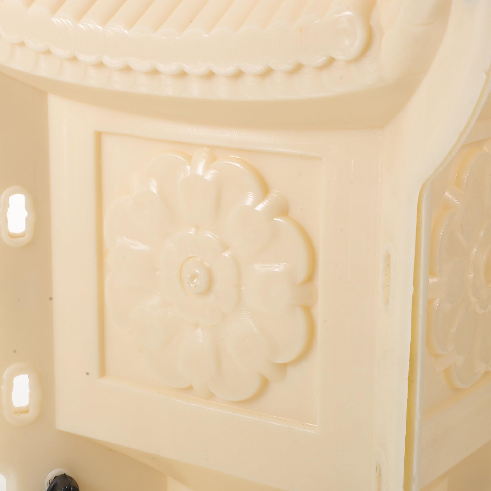 Stampo in Plastica per Pagoda Cinese da Giardino Bianca Riutilizzabile
