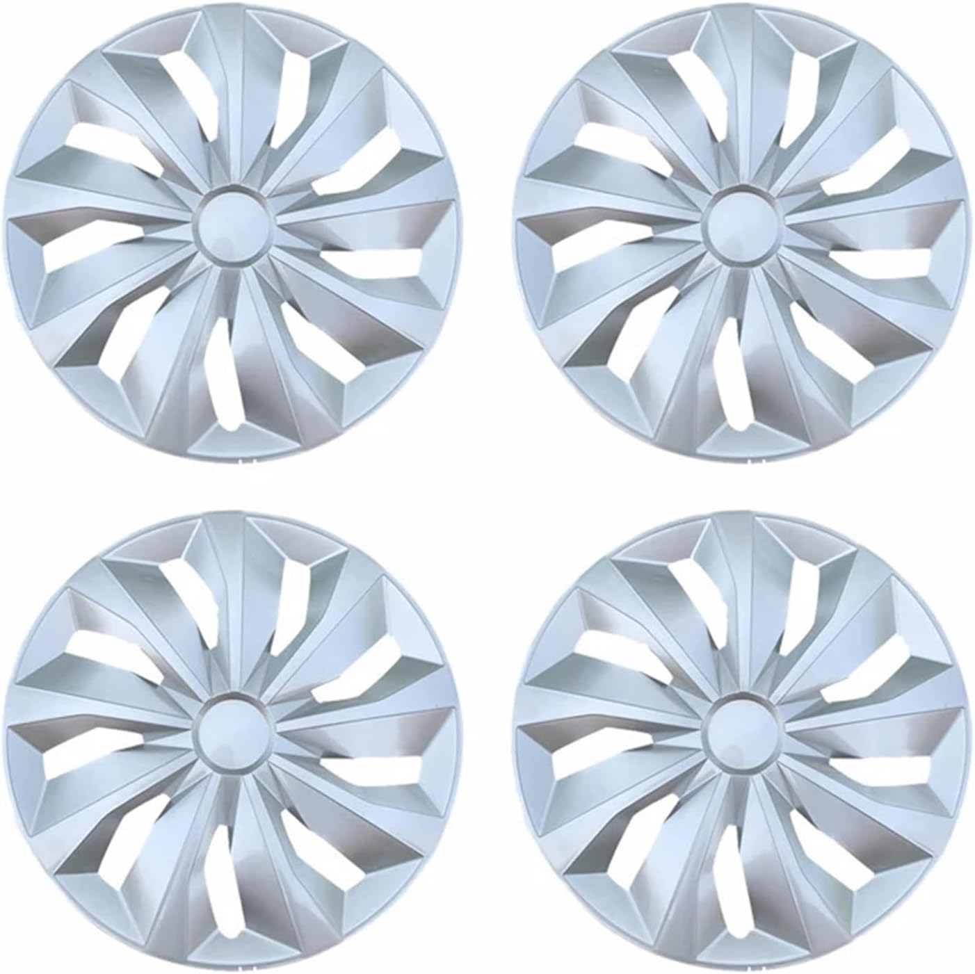 4PCS Universal Wheel Cover R14 R15 R16 Inch Hubcap Replacement Hub Caps Wheel Rim Cover PP Tire Accessories Snap On SUV Truck