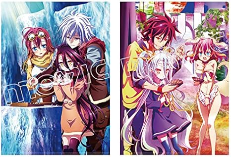 Amazon 映画グッズ ノーゲーム ノーライフ ゼロ クリアファイルセット A フライヤー付き アニメ 萌えグッズ 通販