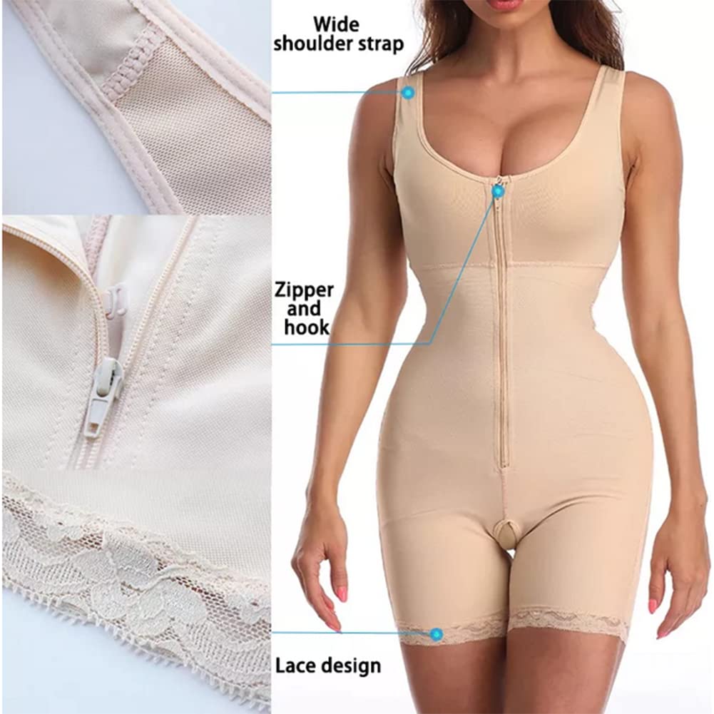 Donna Body Shaper Sottoseno Vita Alta Fajas Colombianas Reductoras Contenitivo Modellante Bodysuit