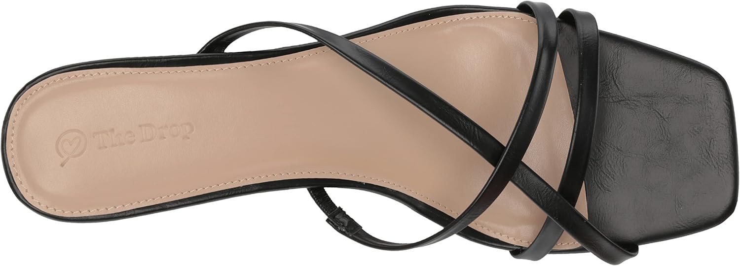 The Drop Women's Amelie Strappy Square Toe Heeled Sandal - Image 8