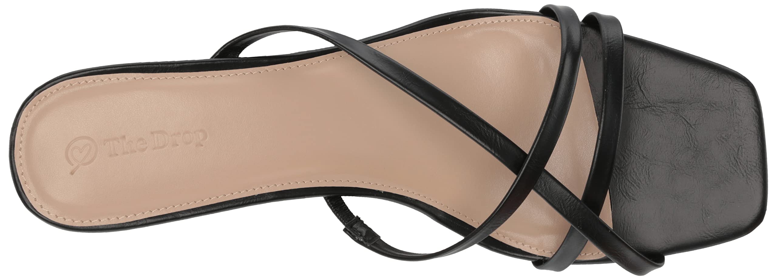 The Drop Women's Amelie Strappy Square Toe Heeled Sandal