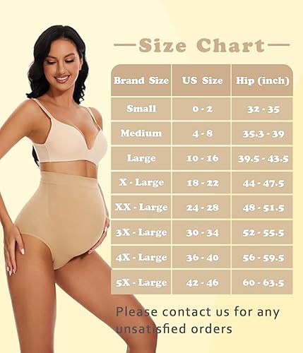 Miniatura 6 de Fajas de maternidad sin costuras, bragas con soporte para el vientre para vestidos y pantalones, ropa interior de embarazo de cintura alta, S-XXXL