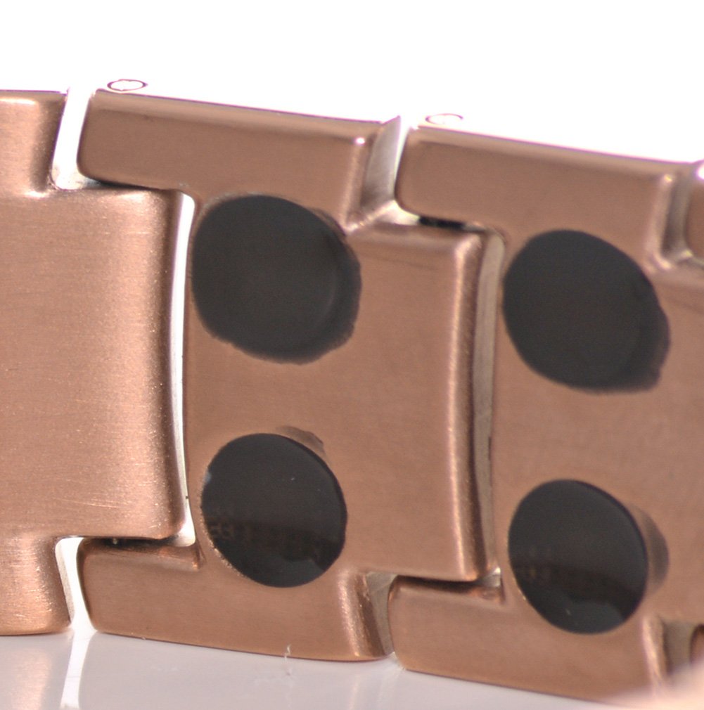 Magnetisches Schmerztherapie-Armband aus Titan von Mind n Body