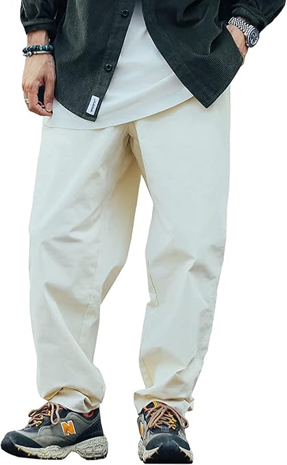 Amazon Thrgkai 在庫処分 ワイドパンツ メンズ 大きいサイズ チノパンツ テーパードパンツ 厚手 ゆったり シンプル 100 コットン ストレート チノパン ワークパンツ ロングパンツ カジュアル ファッション 春 秋 冬 乳白色 ブラック ダークカーキ ロングパンツ 通販 Amazon Thrgkai 在庫処分 ワイドパンツ メンズ 大きいサイズ チノパンツ テーパードパンツ 厚手 ゆったり シンプル 100 コットン ストレート チノパン ワークパンツ ロングパンツ カジュアル ファッション 春 秋 冬 乳白色 ブラック ダークカーキ ロングパンツ 通販