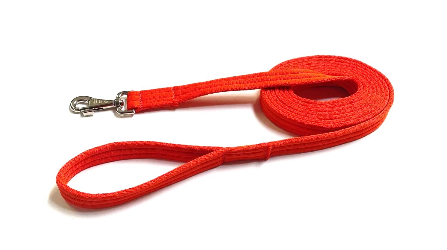 Horse Lunge Line/Large Dog Training Walking Lead Leash 25mm Padded Air Webbing Strong Very Soft Durable (5ft, 1.5 Metres) (Orange) โ image 1