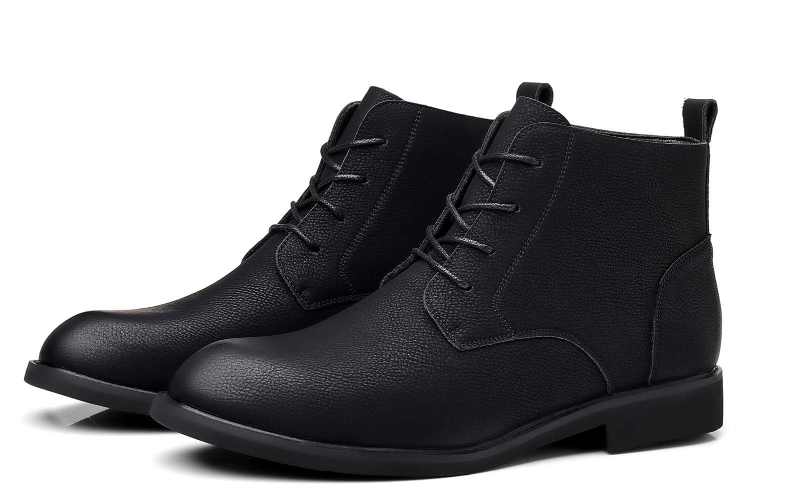 PPXID Homme Bottines Classiques Chukka Boots/Botte Tendance à Lacets