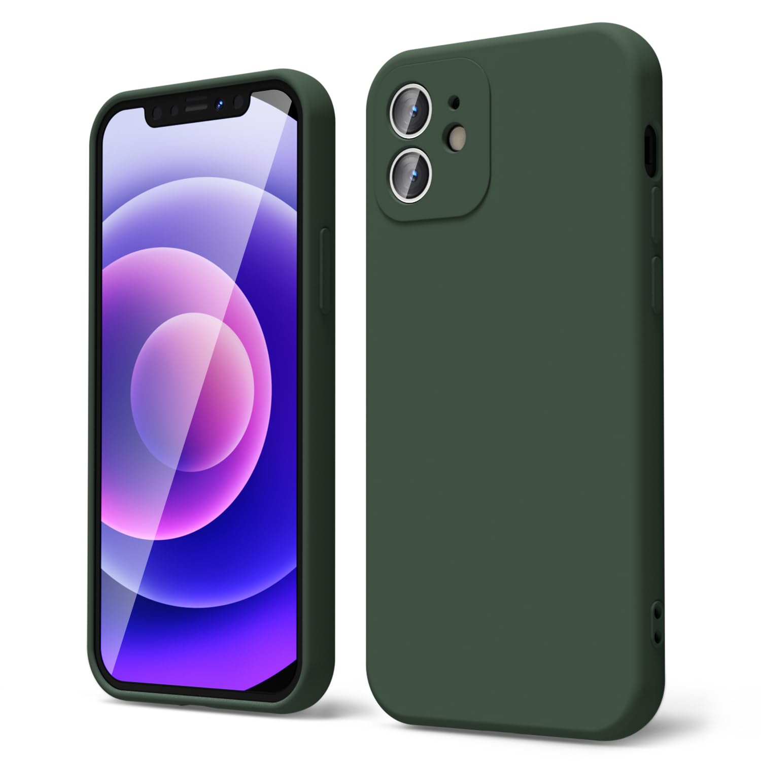 oakxco for iPhone 16 Pro Max Case Liquid Silicone, Soft Rubber Gel Elegant Aesthetic Basic Simple Cover, Cute Thin Slim TPU Matte Solid Color Plain Smooth Case for Women Girl, Light Pink — view 122