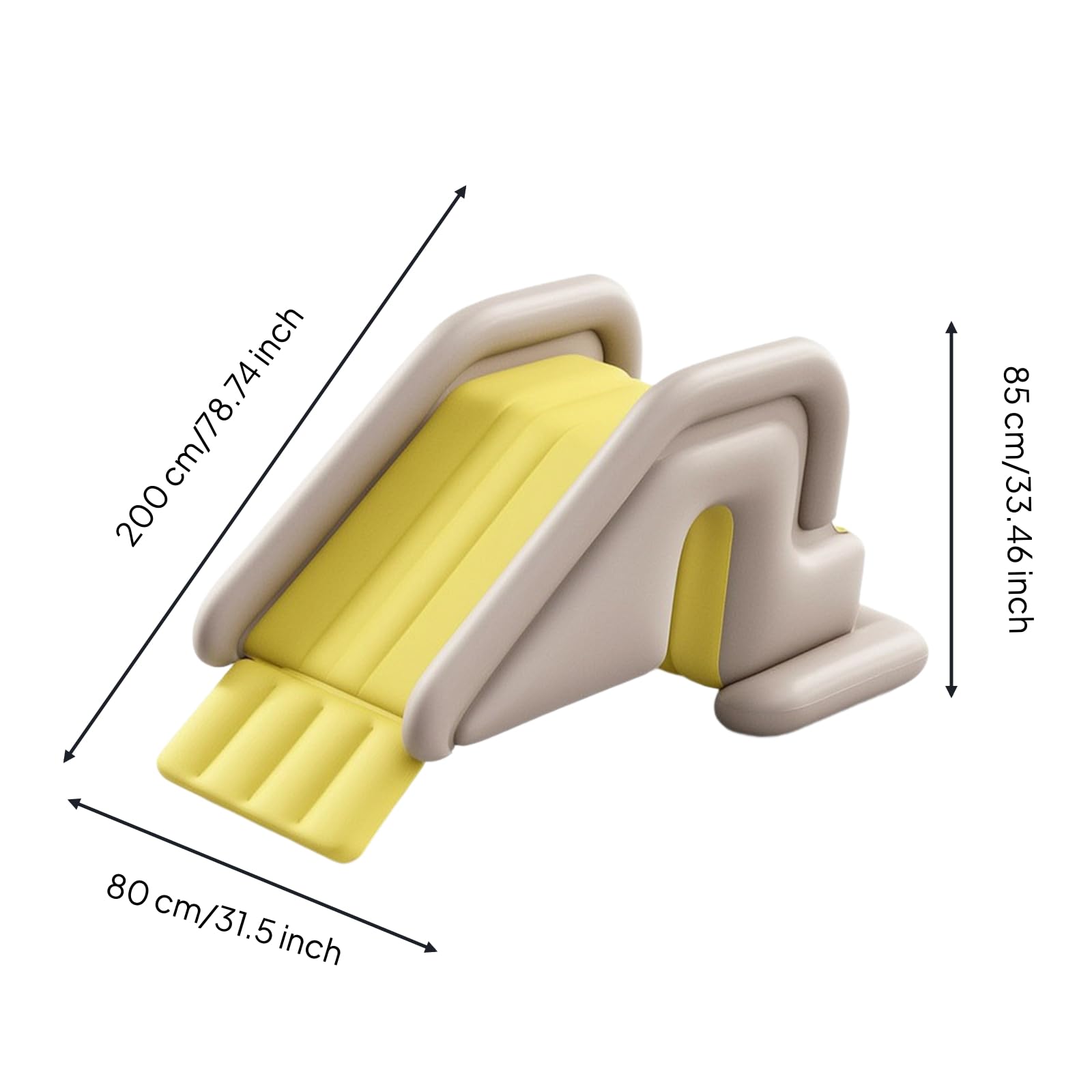 Toboggan Gonflable pour Piscine Robuste