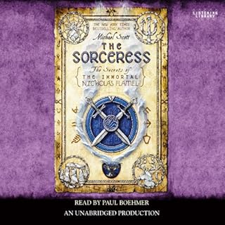 The Sorceress Audiolibro Por Michael Scott arte de portada