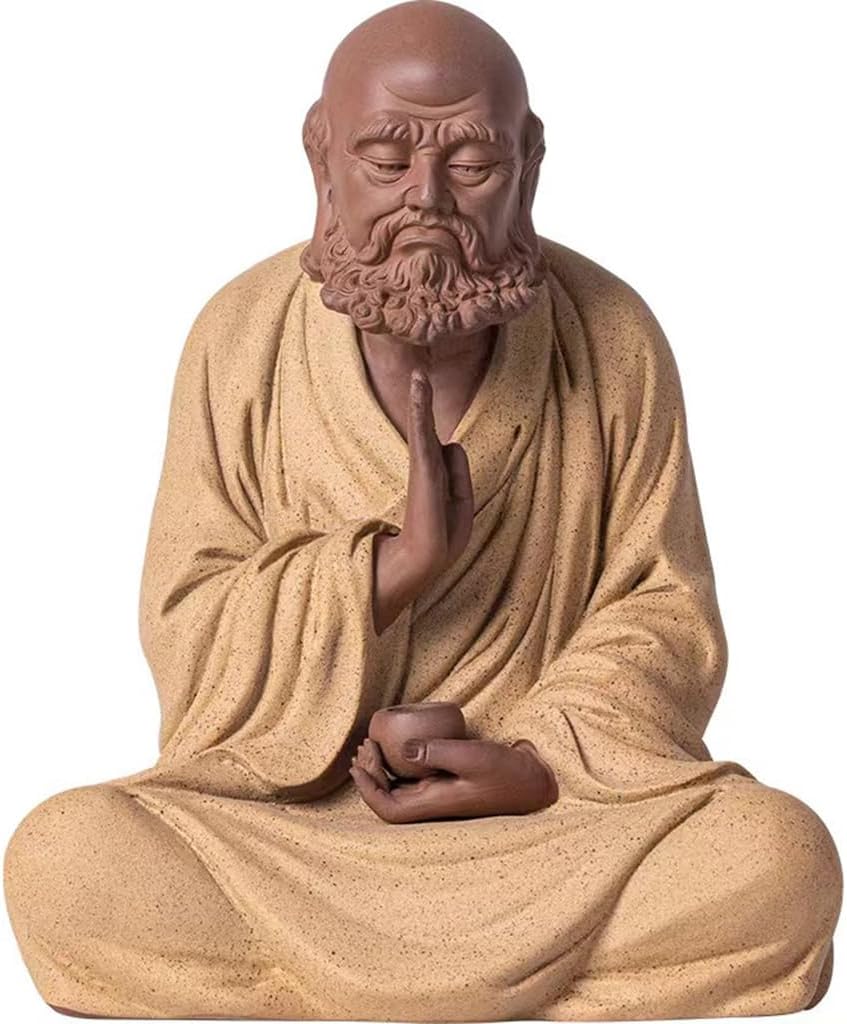 達磨大師坐像 達磨像 達磨祖師像 仏像 神像 仏教美術品 中国禅宗開祖