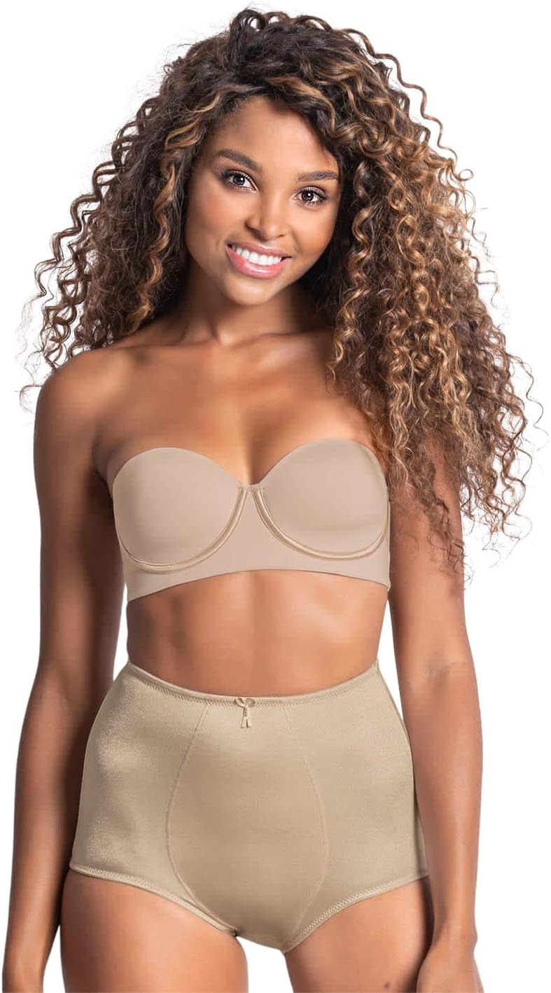 Leonisa Abdominal control, high waist, everyday panties for women, butt lifter effect