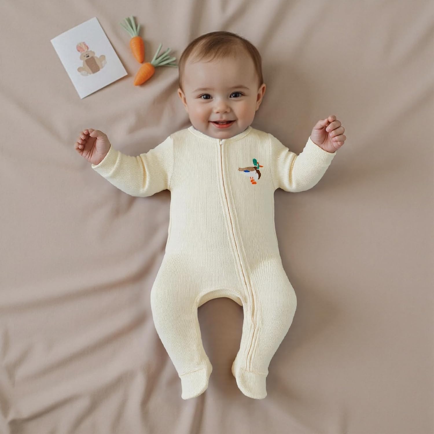 Newborn St Patricks Day Baby Boy Outfit Irish One Piece Footie Romper Infant Jumpsuit Cute Spring Clothes With Hat