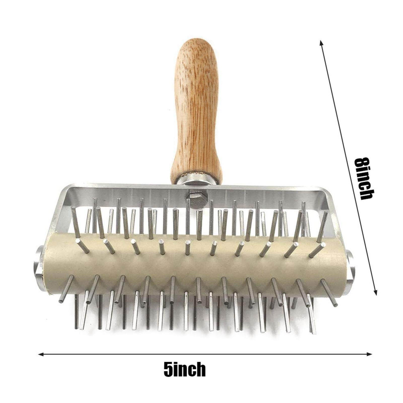 Dough Docker For Pizza, Pizza Pin Puncher Dough Hole Maker, Pizza Roller Docker With Handle, Stainless Steel Pizza Dough Roller Puncher For Pizza Pie Pastry Making For Baking Tool