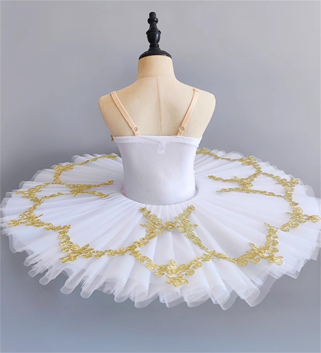 Vestido de tutú de Ballet para niña, Vestido de tutú para Fiesta de competición, Disfraz de Ballet Profesional, Leotardos de Tul, Falda
