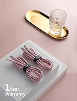 Vista 65 de Cable USBC de 10 pies, paquete de 2 cables largos USBC de carga rápida, cable trenzado de nailon USB C a USB C cargador de iPhone compatible