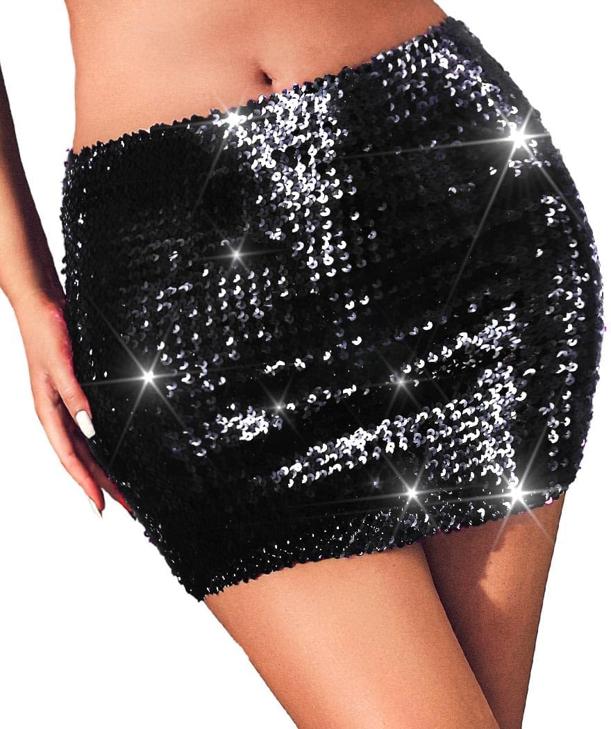 GRAEEN Sparkly Sequin Skirt Glitter Large Sequins Egypt Ubuy
