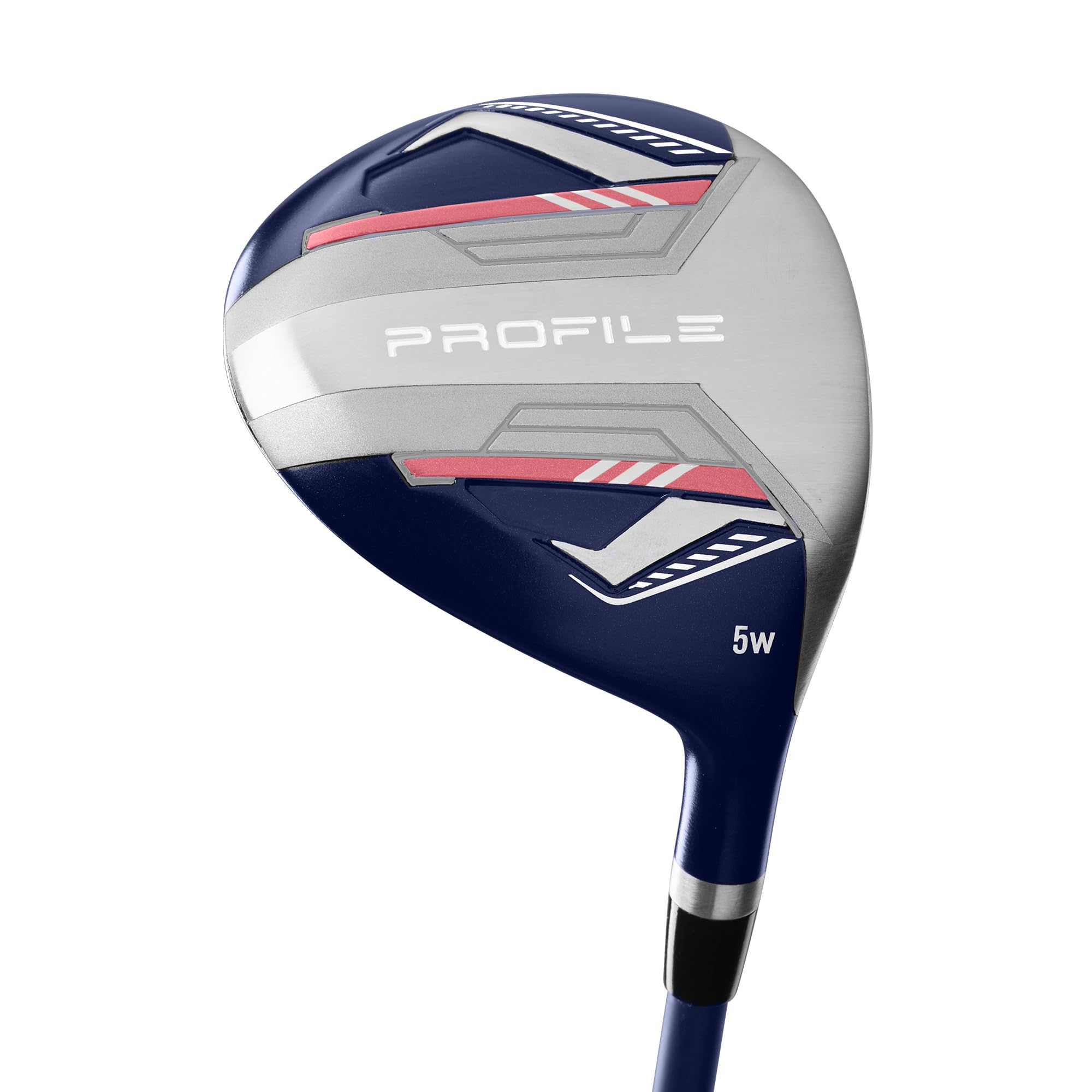 Wilson Profile Complete Golfschläger-Set, Optimiert für Distanz, Für Frauen, Rechtshändig, Marine/Roségold/Silber, Standardgröße