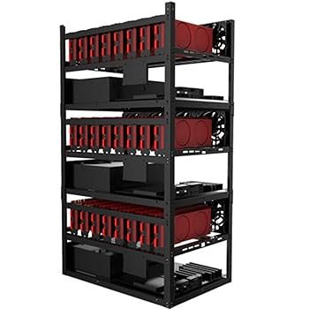 Amazon.co.jp: スタッカブルマイニングケースラックマザーボード